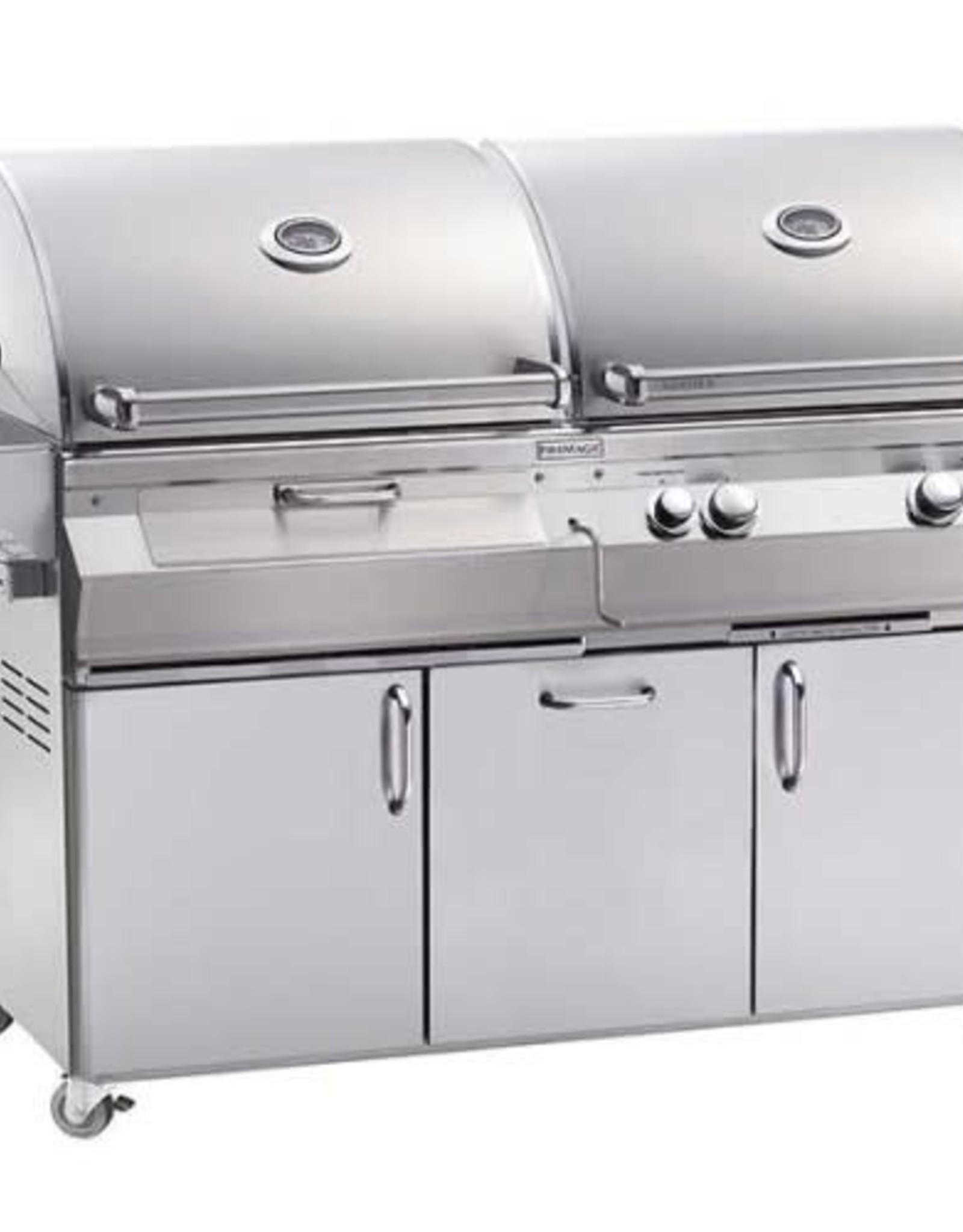 Fire Magic Fire Magic - Aurora A830s 46-inch Portable Gas and Charcoal Combo Grill Without Rotisserie