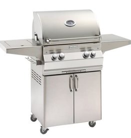 Fire Magic Fire Magic - Aurora A430s 24-inch Portable Grill With Single Side Burner Without Rotisserie