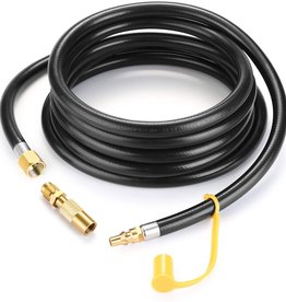 WADEO WADEO 12 ft. RV Quick Connect Adapter Hose for Blackstone Tabletop Griddles