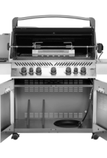 Napoleon Napoleon Prestige 665 Natural Gas Grill with Infrared Rear Burner and Infrared Side Burner and Rotisserie Kit - P665RSIBNSS