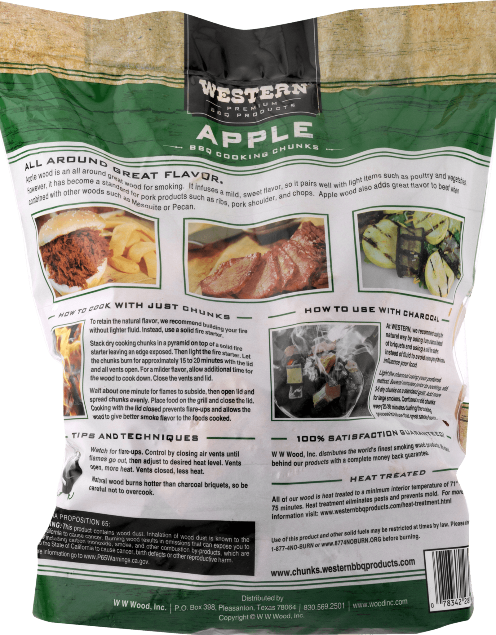 Western Premium BBQ Products Western Premium BBQ Products Apple BBQ Cooking Chunks, 549 Cu in
