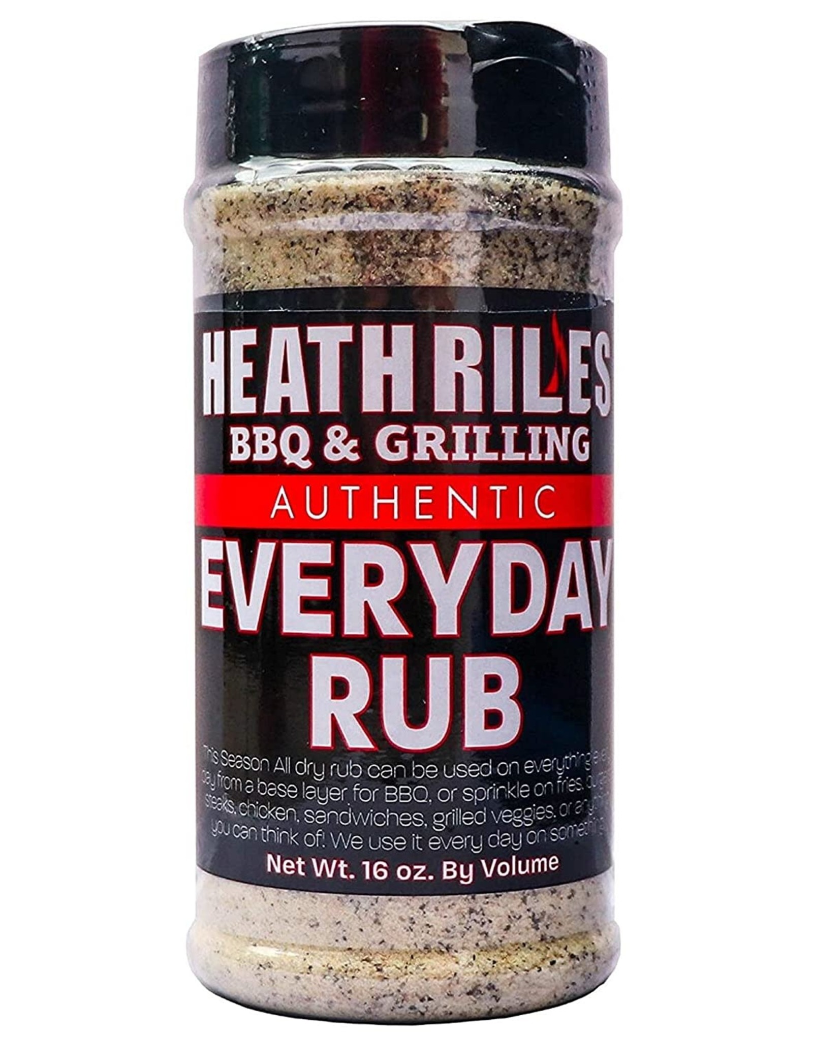Heath Riles BBQ - Everyday Rub Shaker, 16 oz. - Outdoor Home Store