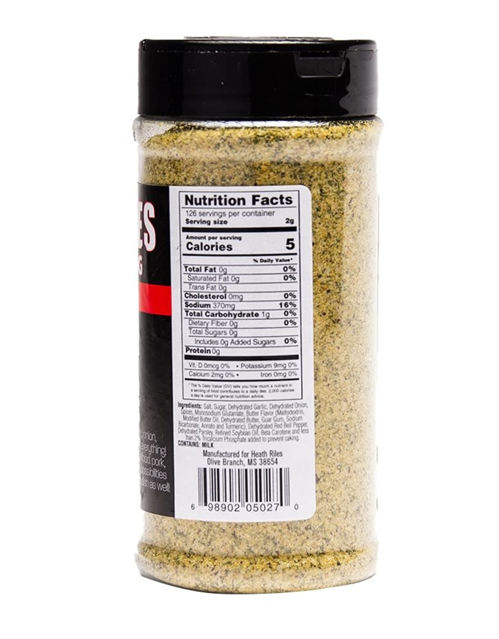 Heath Riles - Garlic Jalapeno Rub Shaker