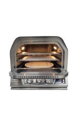 Blaze Outdoor Products Blaze 26-Inch Built-In Natural Gas Outdoor Pizza Oven W/ Rotisserie - BLZ-26-PZOVN-NG