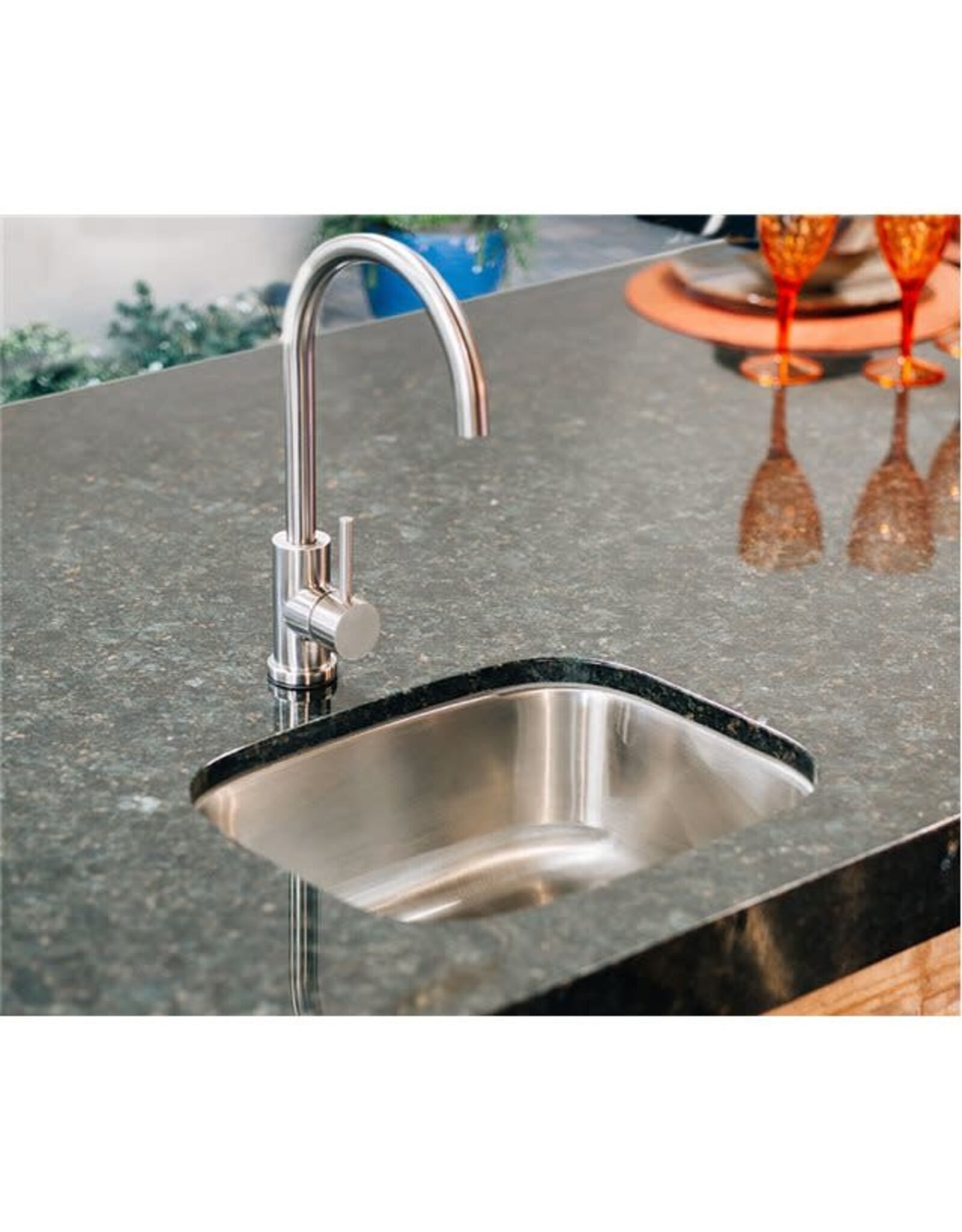 TrueFlame TrueFlame 19" x 15" Undermount Sink - TF-NK-19U