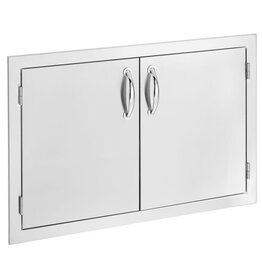 TrueFlame TrueFlame 30" Double Access Door with Hidden Hinge - TF-DD-30-A