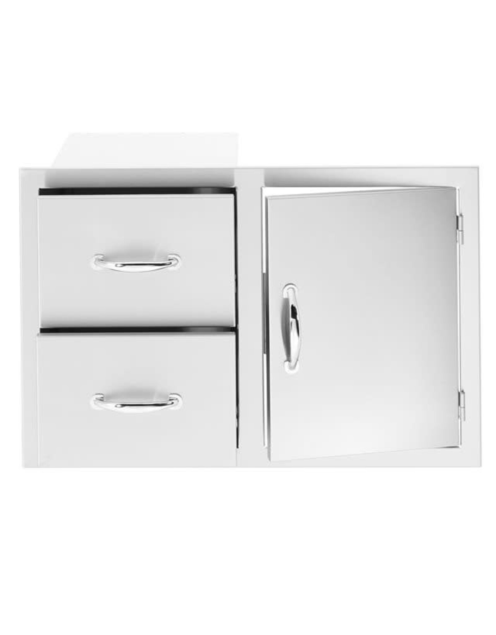 TrueFlame TrueFlame 30" 2-Drawer and Access Door Combo with Hidden Hinge - TF-DC2-30-A