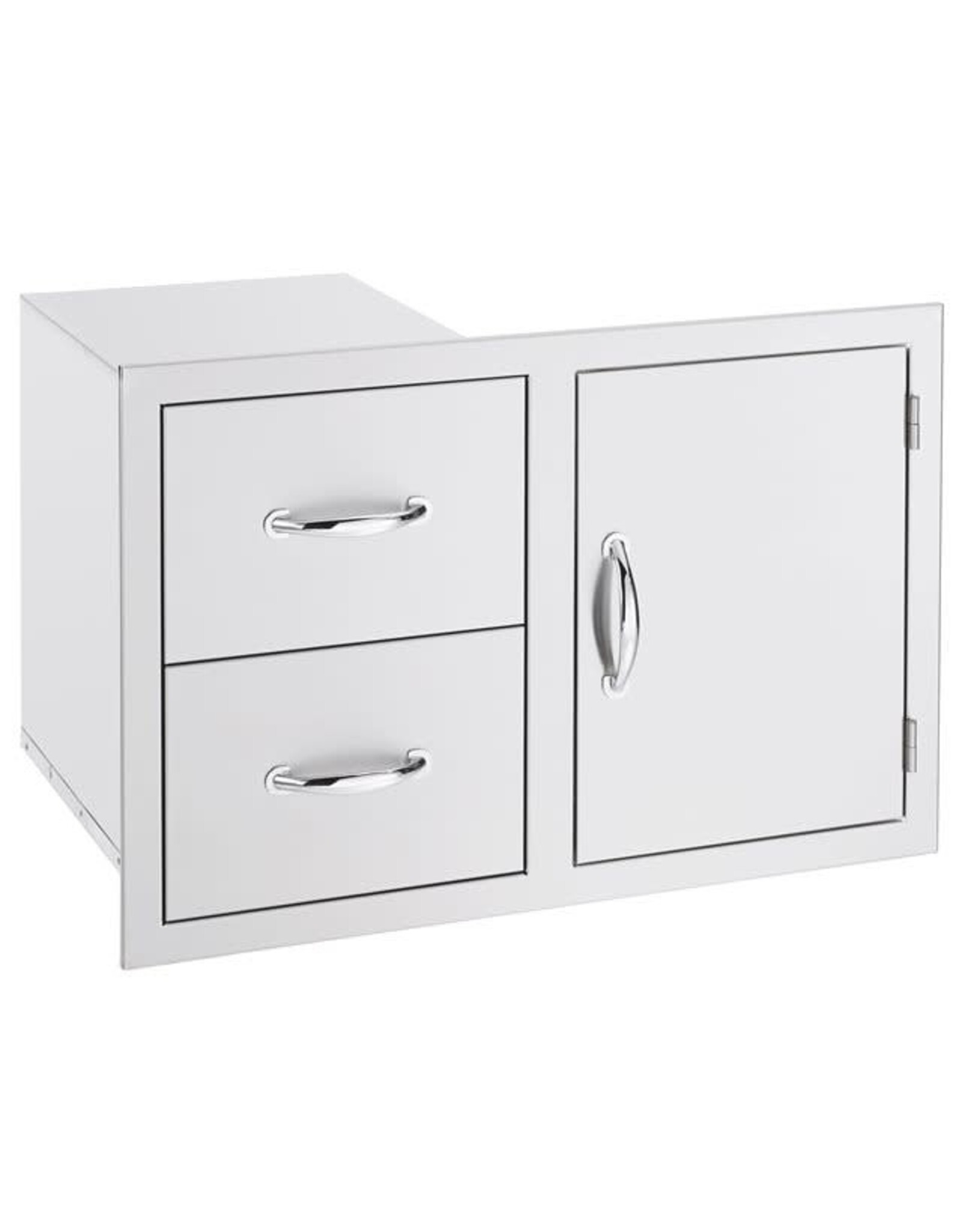 TrueFlame TrueFlame 36" 2-Drawer and Access Door Combo with Hidden Hinge - TF-DC2-36-A
