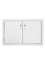TrueFlame TrueFlame Masonry Frame - 33" Double Access Door - TF-DD-33M-A