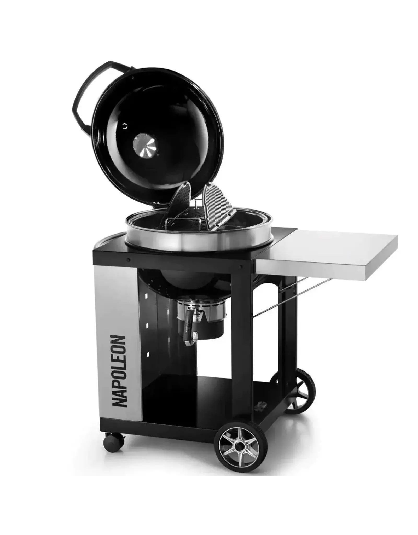 Napoleon Napoleon PRO 22-Inch Freestanding Charcoal Kettle Grill - PRO22K-CART-2