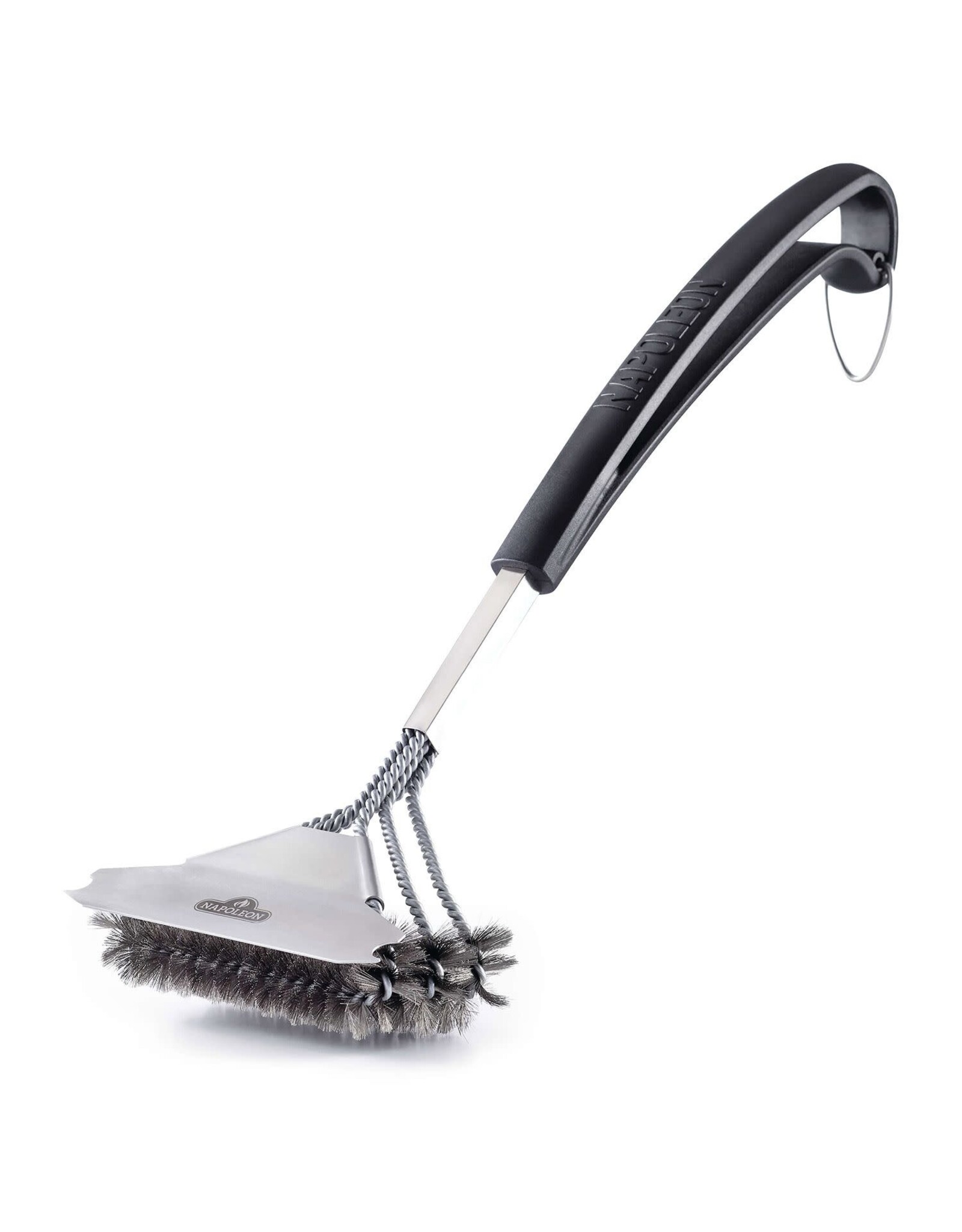 Napoleon Napoleon  Triple-Row Grill Brush with Stainless Steel Bristles - 62057