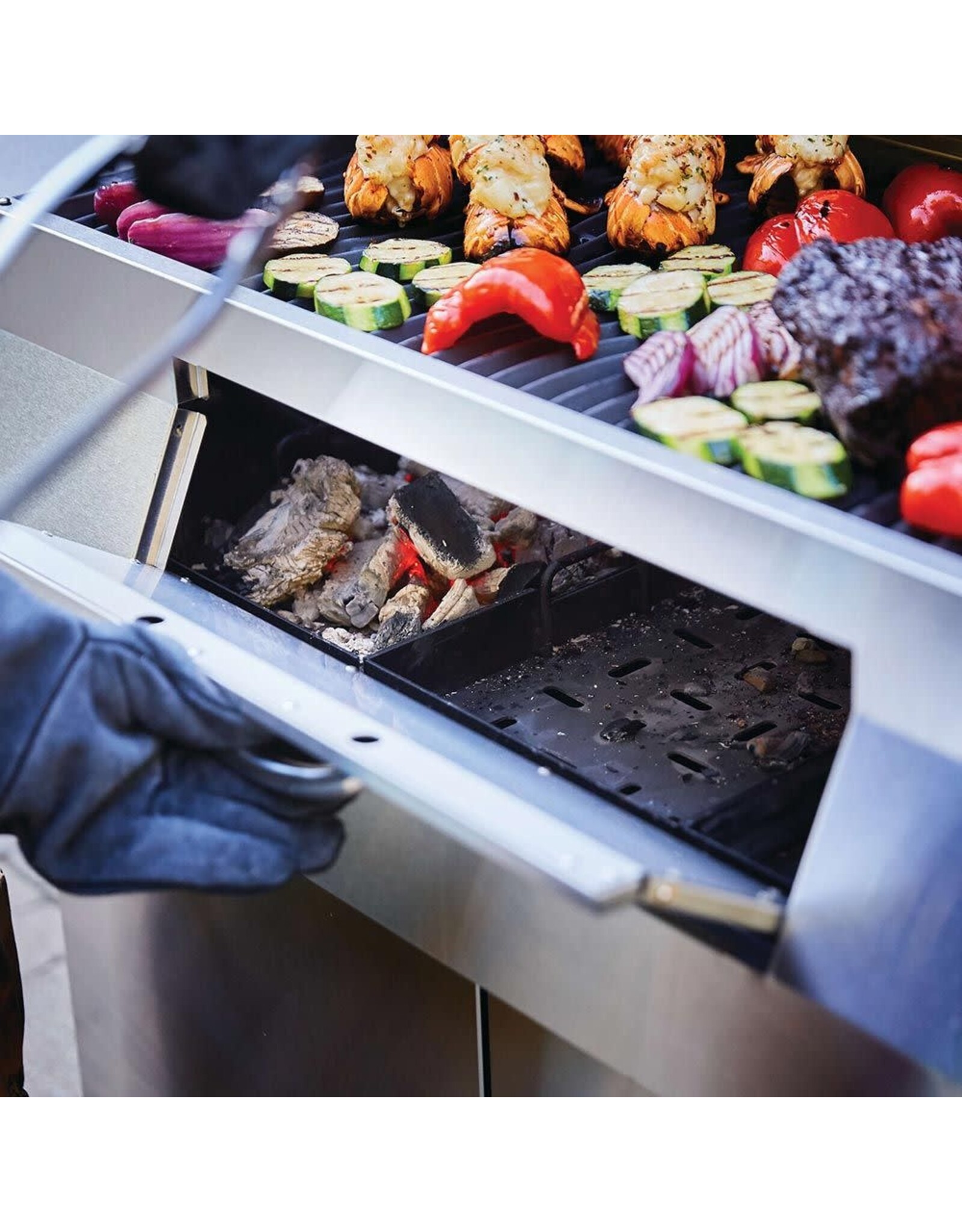 Napoleon Napoleon Professional 605 Charcoal Cart Stainless Steel Full Size Cart - PRO605CSS