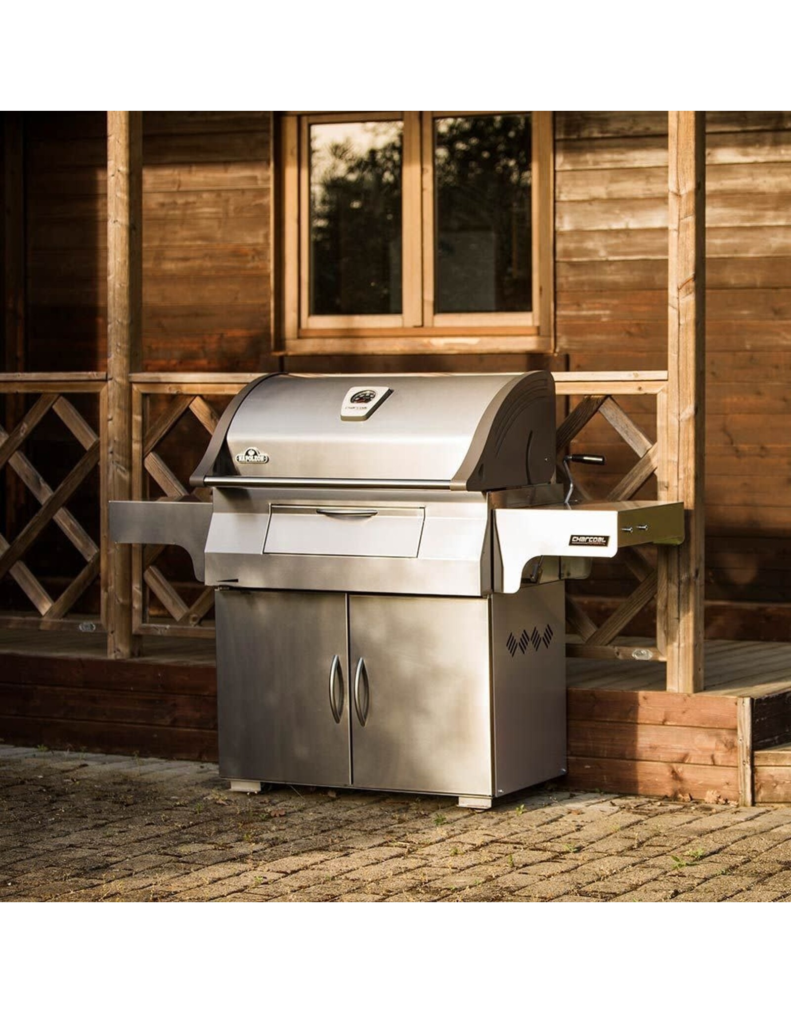 Napoleon Napoleon Professional 605 Charcoal Cart Stainless Steel Full Size Cart - PRO605CSS