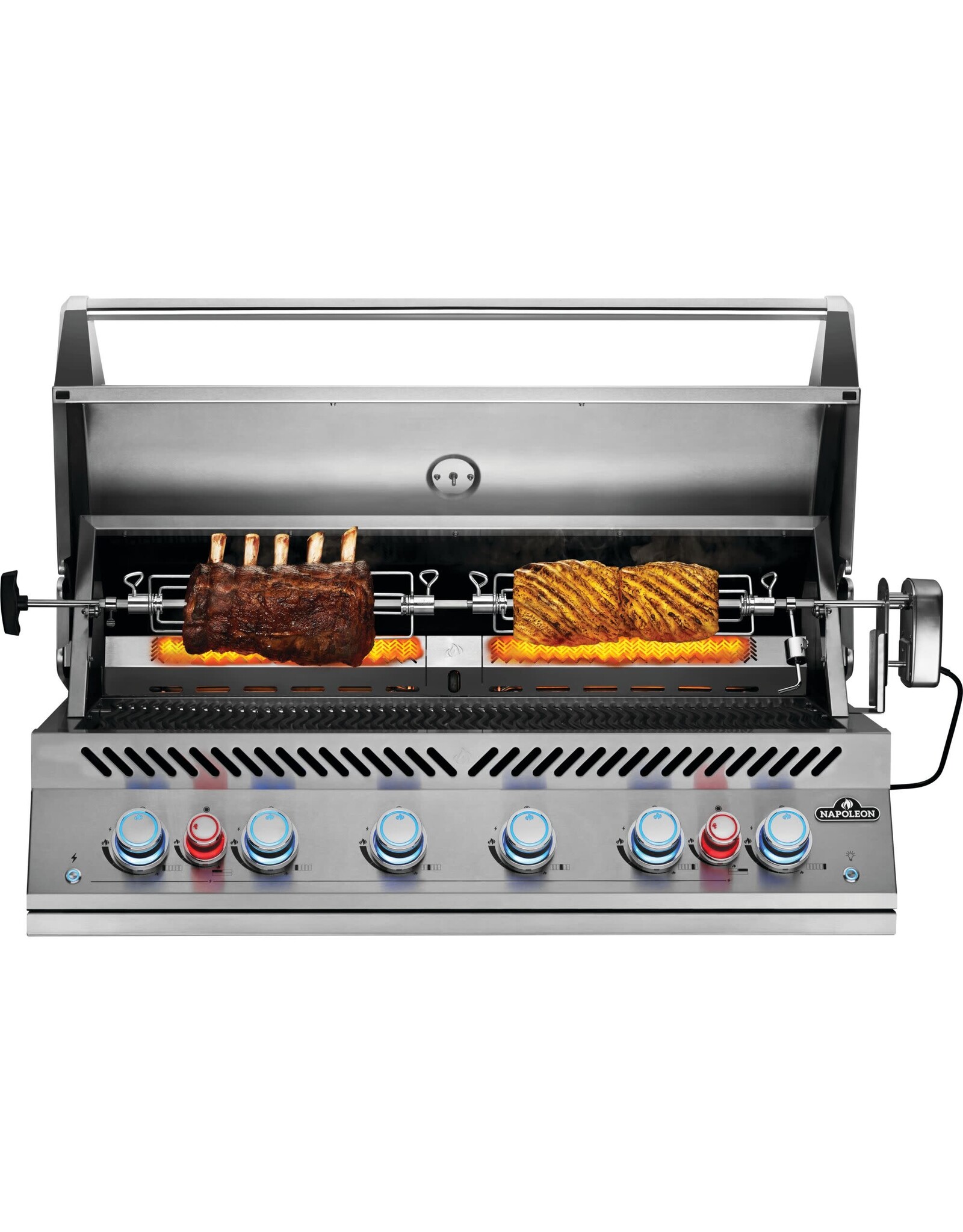 Napoleon Napoleon Built-In 700 Series 44" with Dual Infrared Rear Burners, Natural Gas, Stainless Steel - BIG44RBNSS-1