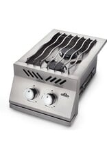Napoleon Napoleon Built-in 500 Series Inline Dual Range Top Burner, Stainless Steel Cover - BI12RTPSS