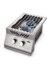 Napoleon Napoleon Built-in 500 Series Inline Dual Range Top Burner, Stainless Steel Cover - BI12RTPSS