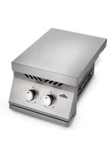 Napoleon Napoleon Built-in 500 Series Inline Dual Range Top Burner, Stainless Steel Cover - BI12RTPSS