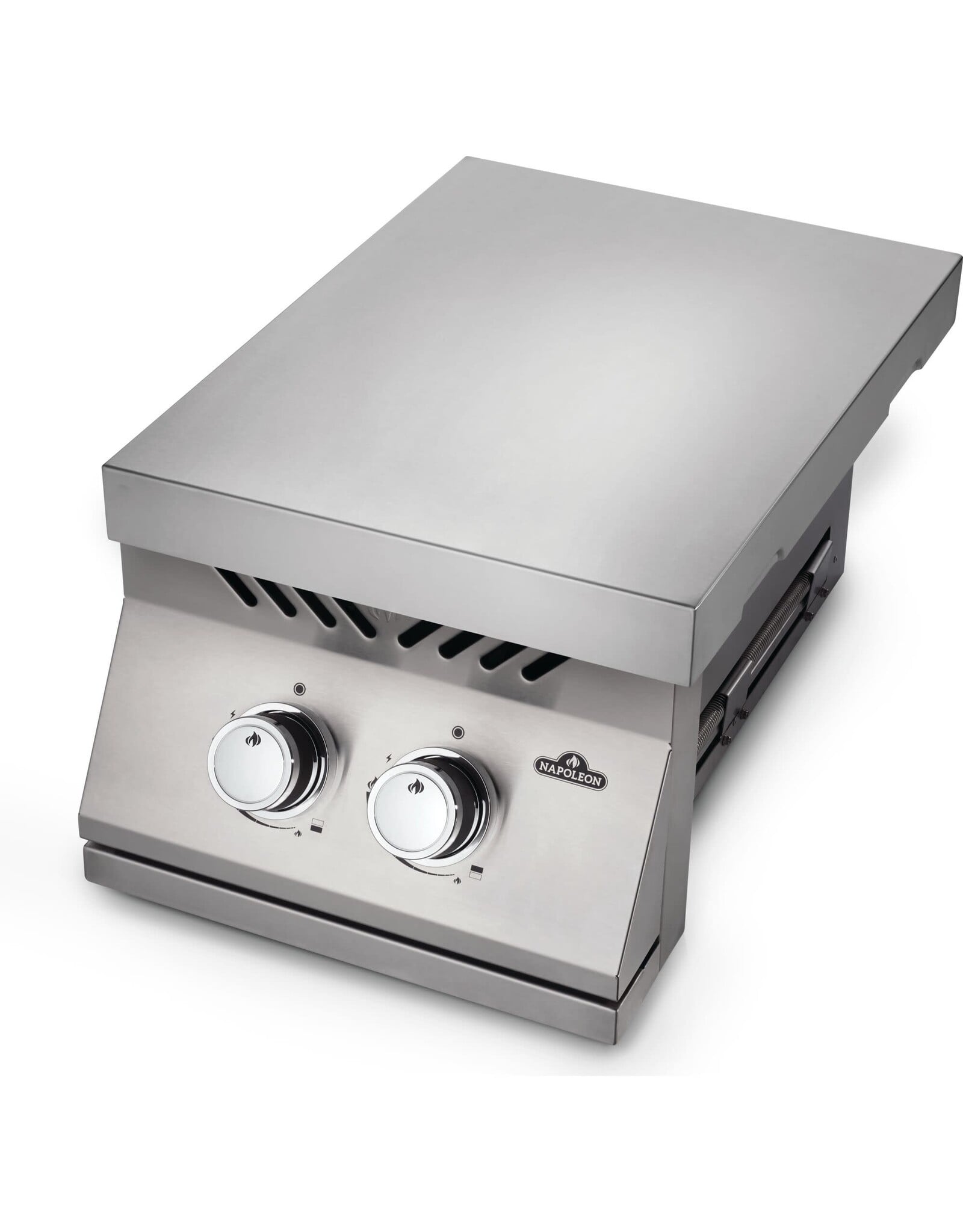 Napoleon Napoleon Built-in 500 Series Inline Dual Range Top Burner, Stainless Steel Cover - BI12RTPSS