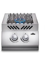 Napoleon Napoleon Built-in 500 Series Inline Dual Range Top Burner, Stainless Steel Cover - BI12RTPSS