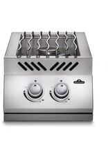 Napoleon Napoleon Built-in 500 Series Inline Dual Range Top Burner, Stainless Steel Cover - BI12RTPSS