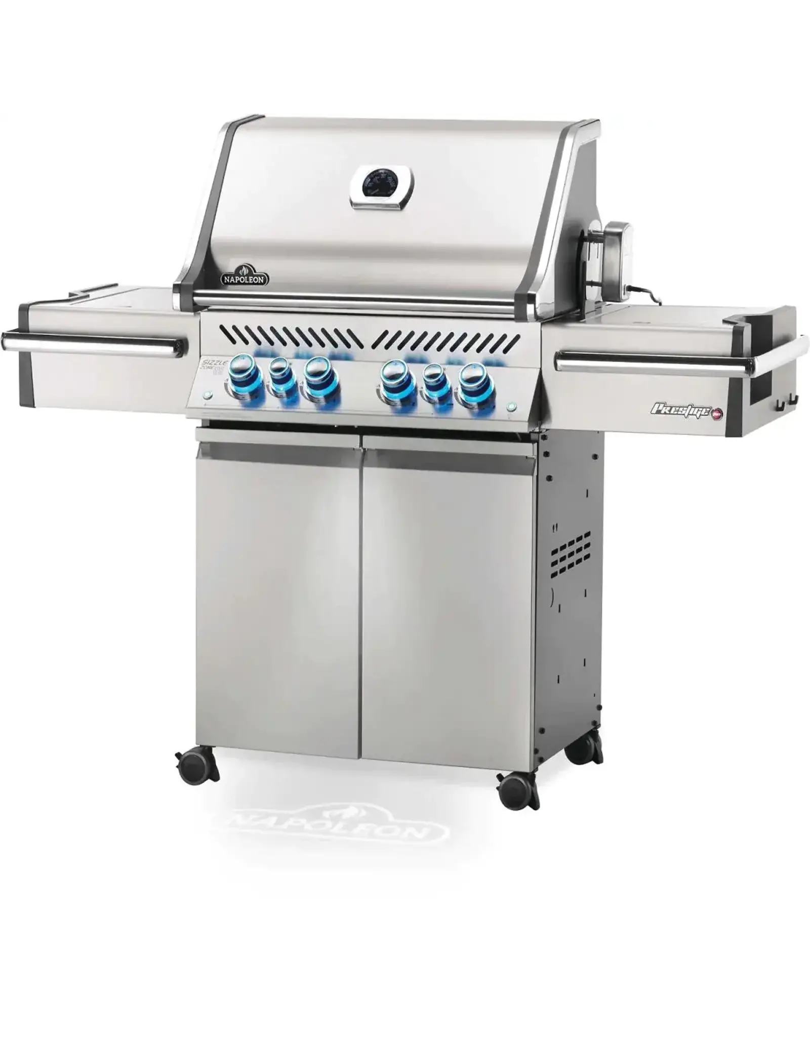 Napoleon Napoleon Prestige PRO 500 Propane Gas Grill with Infrared Rear and Side Burners, Stainless Steel - PRO500RSIBPSS-3