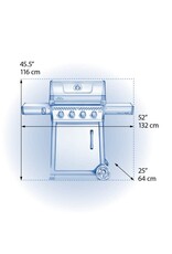 Napoleon Napoleon Freestyle 425 Propane Gas Grill, Graphite Grey - F425DPGT