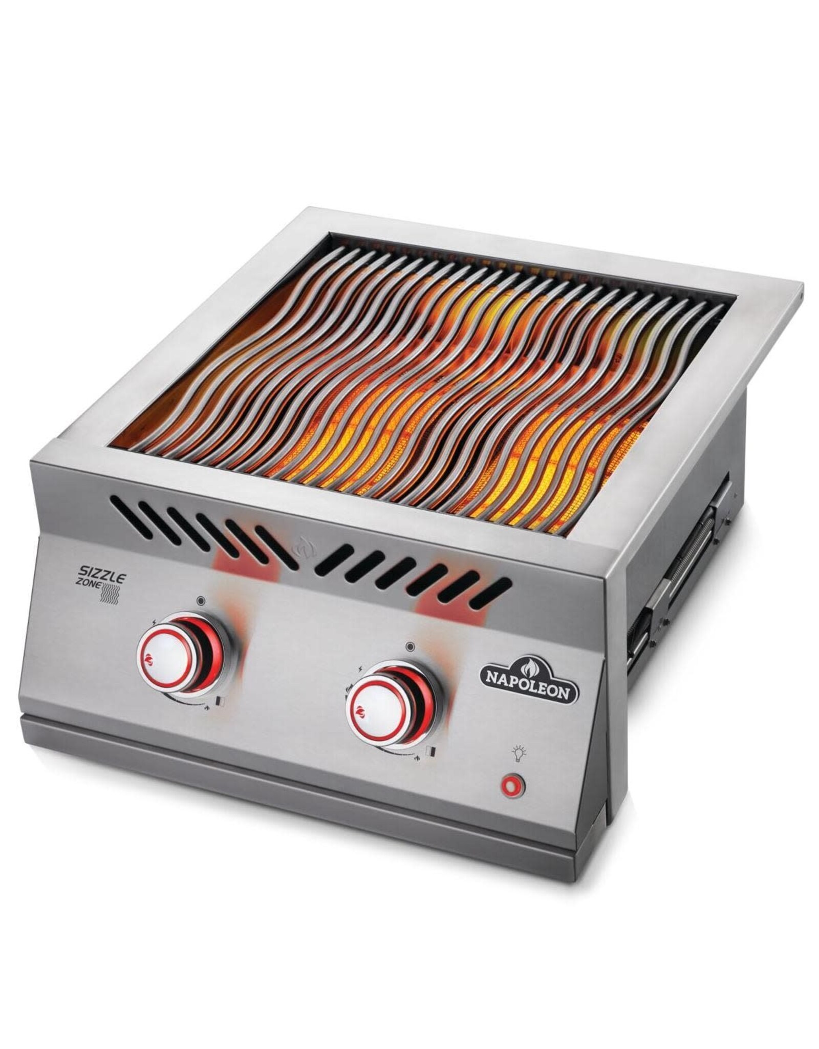 Napoleon Napoleon Built-In 700 Series 18" Dual Infrared Burner Propane, Stainless Steel - BIB18IRPSS