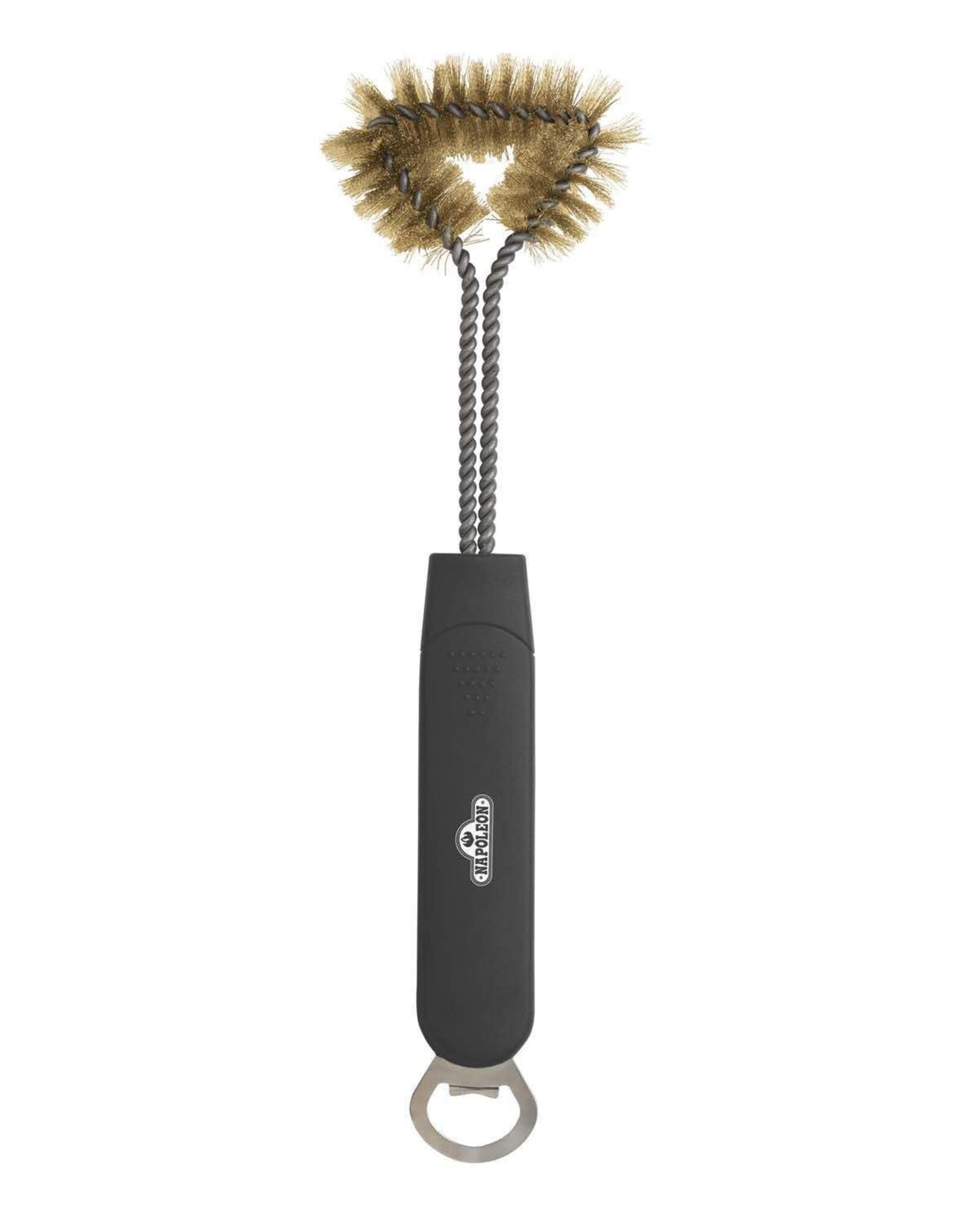 Napoleon Three Sided Grill Brush with Bottle Opener
