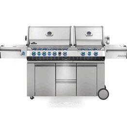 Napoleon Napoleon Prestige PRO 825 Natural Gas Grill with Infrared Rear Burner, Double Infrared Sear Burner & Side Burner and Rotisserie Kit - PRO825RSBINSS-3