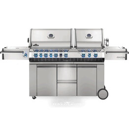 Napoleon Napoleon Prestige PRO 825 Natural Gas Grill with Infrared Rear Burner, Double Infrared Sear Burner & Side Burner and Rotisserie Kit - PRO825RSBINSS-3