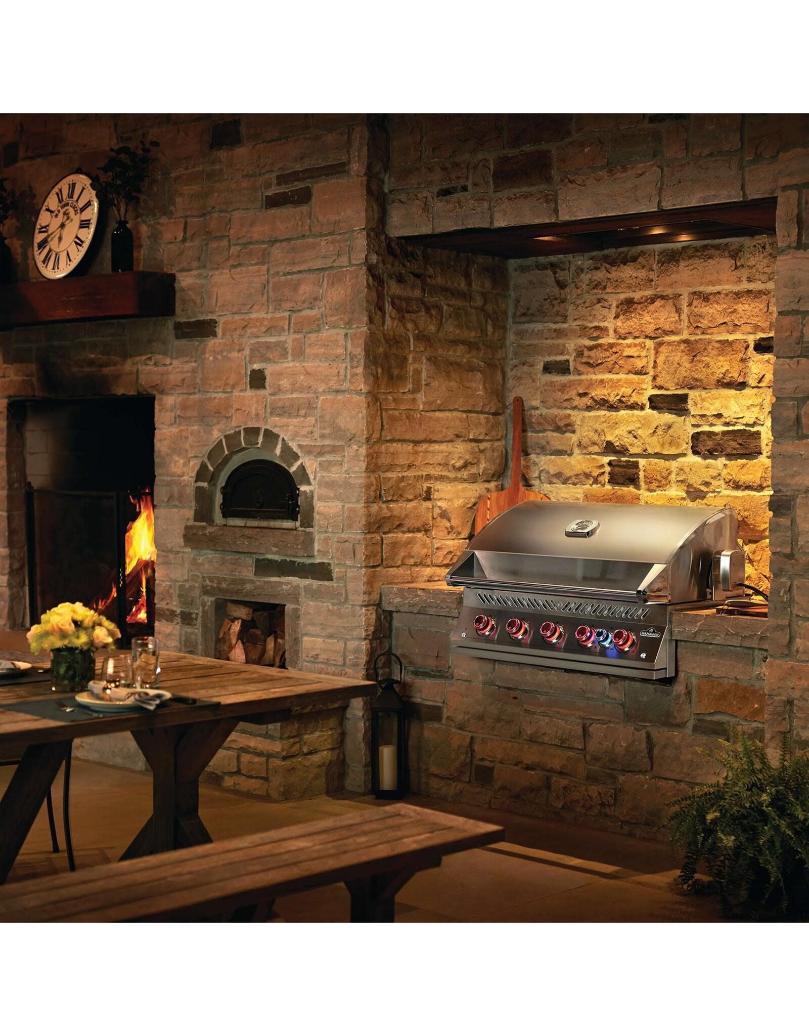 Napoleon Napoleon Built-In 700 Series 38" with Infrared Rear Burner Natural Gas, Stainless Steel - BIG38RBNSS-1