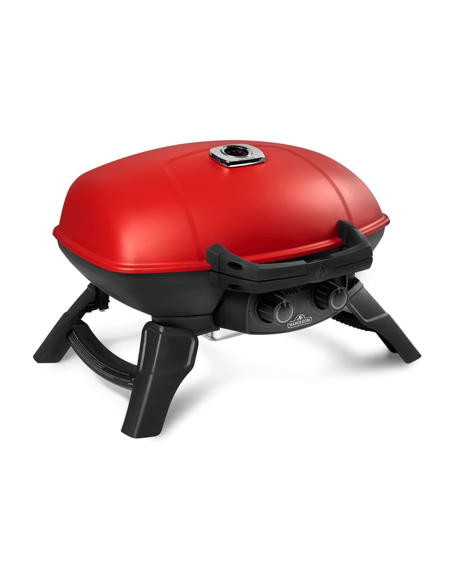 Napoleon Napoleon TravelQ 285 Portable Propane Gas Grill with Griddle - Red - TQ285-RD-1-A