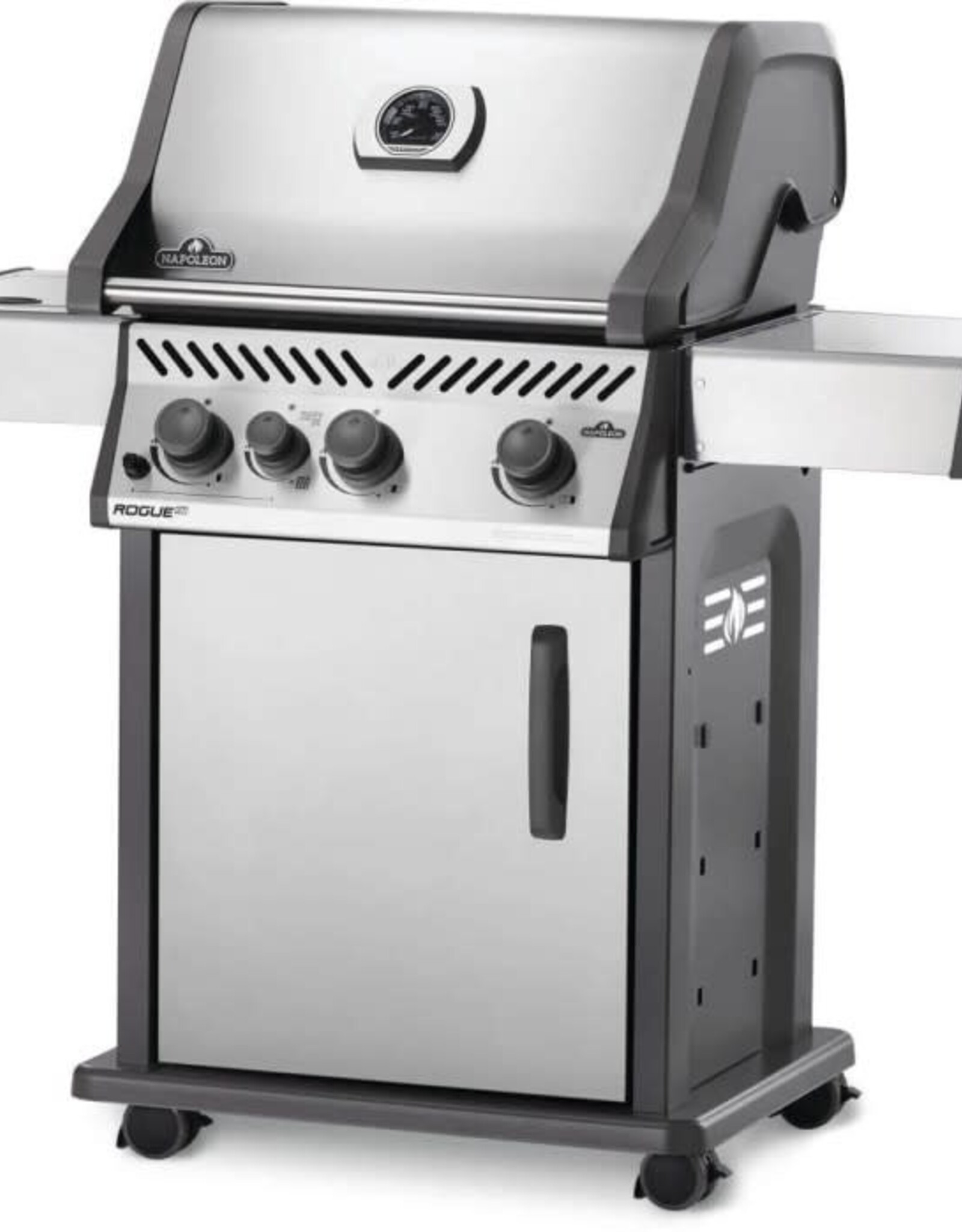 Napoleon Napoleon Rogue XT 425 SIB Propane Gas Grill with Infrared Side Burner - Stainless Steel - RXT425SIBPSS-1