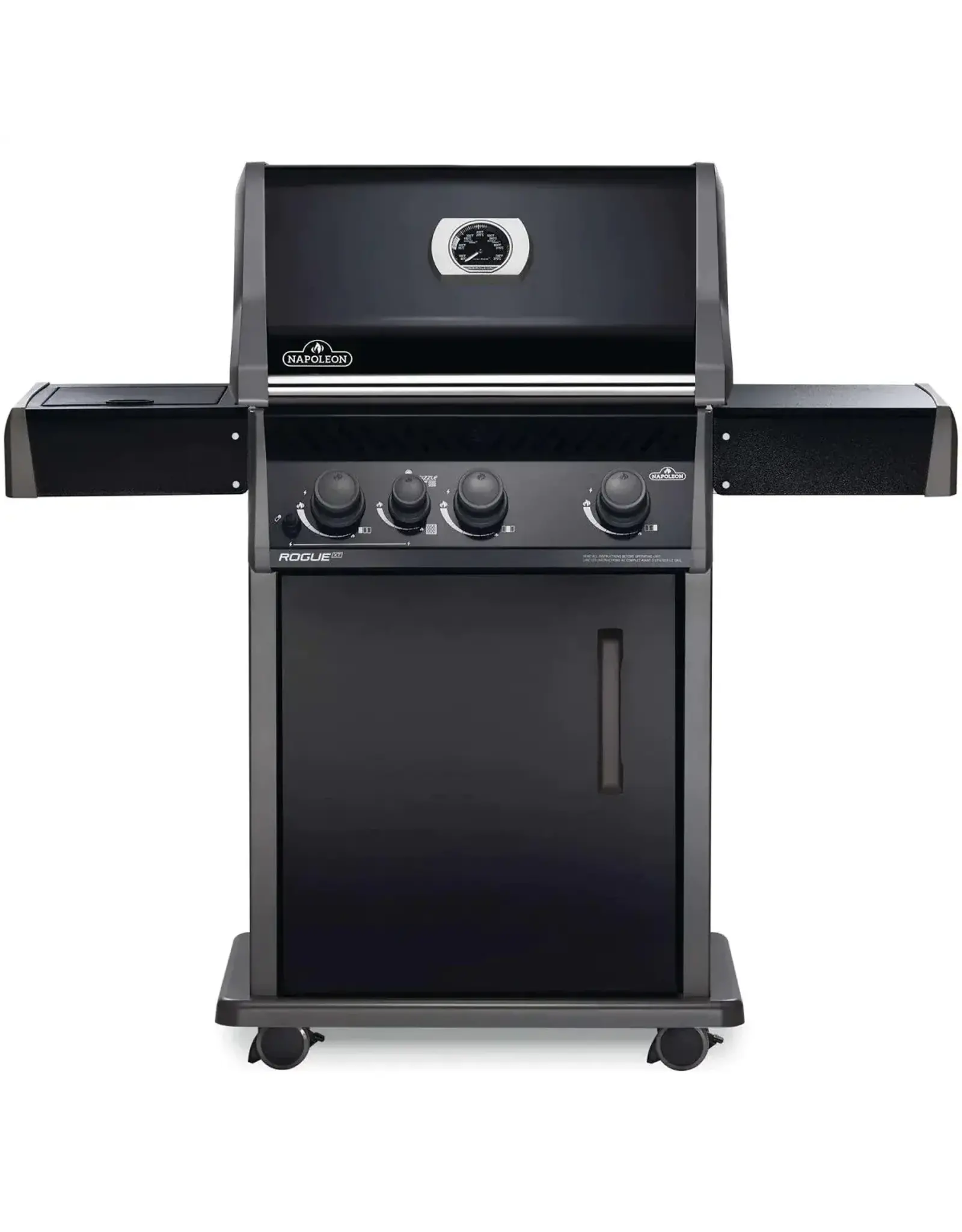 Napoleon Napoleon Rogue XT 425 SIB Natural Gas Grill with Infrared Side Burner - Black - RXT425SIBNK-1