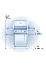 Napoleon Napoleon Rogue XT 425 SIB Natural Gas Grill with Infrared Side Burner - Black - RXT425SIBNK-1