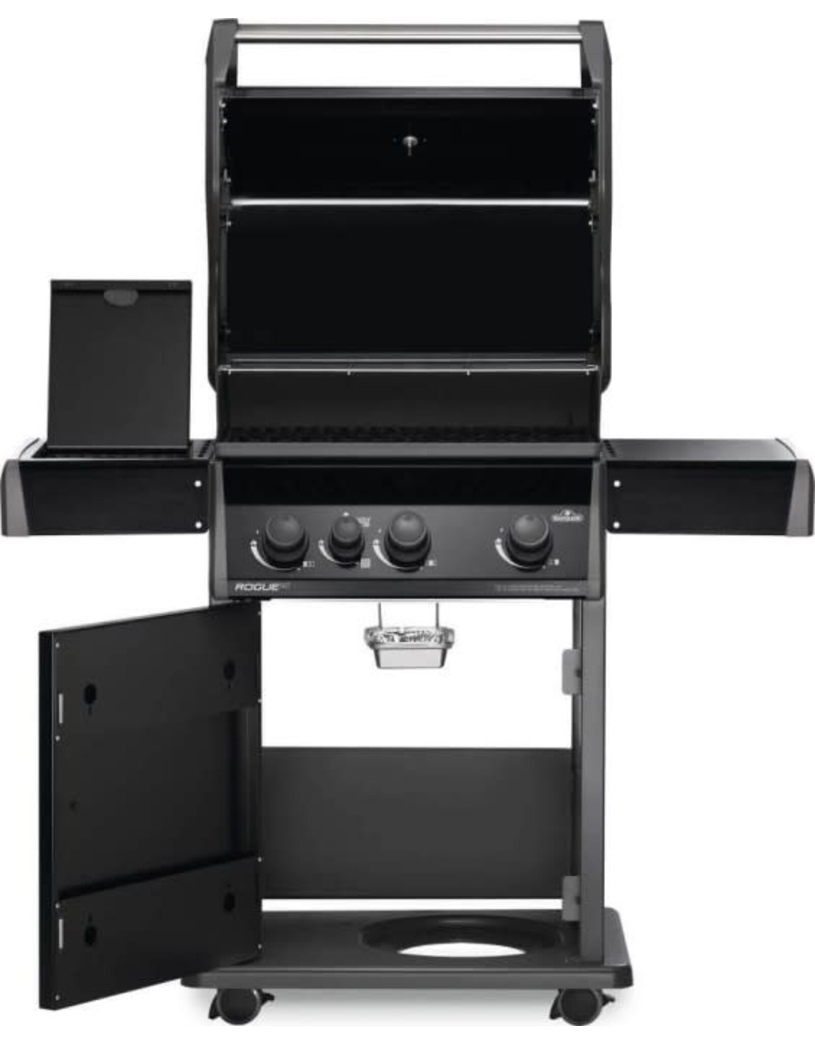 Napoleon Napoleon Rogue XT 425 SIB Natural Gas Grill with Infrared Side Burner - Black - RXT425SIBNK-1