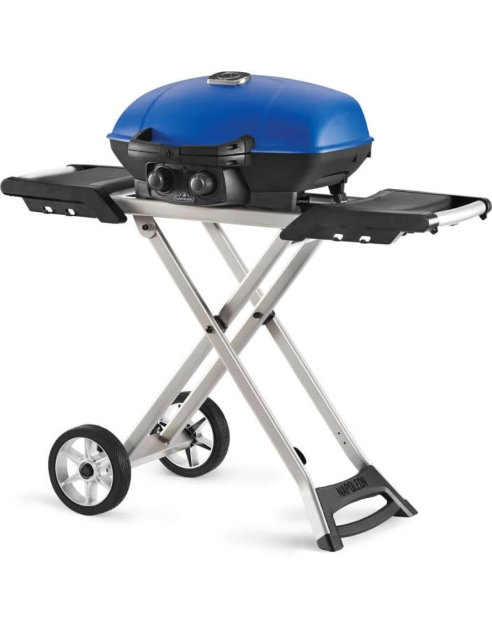 Napoleon Napoleon TravelQ™ 285X Portable Propane Gas Grill with Scissor Cart, Blue  - TQ285X-BL-1