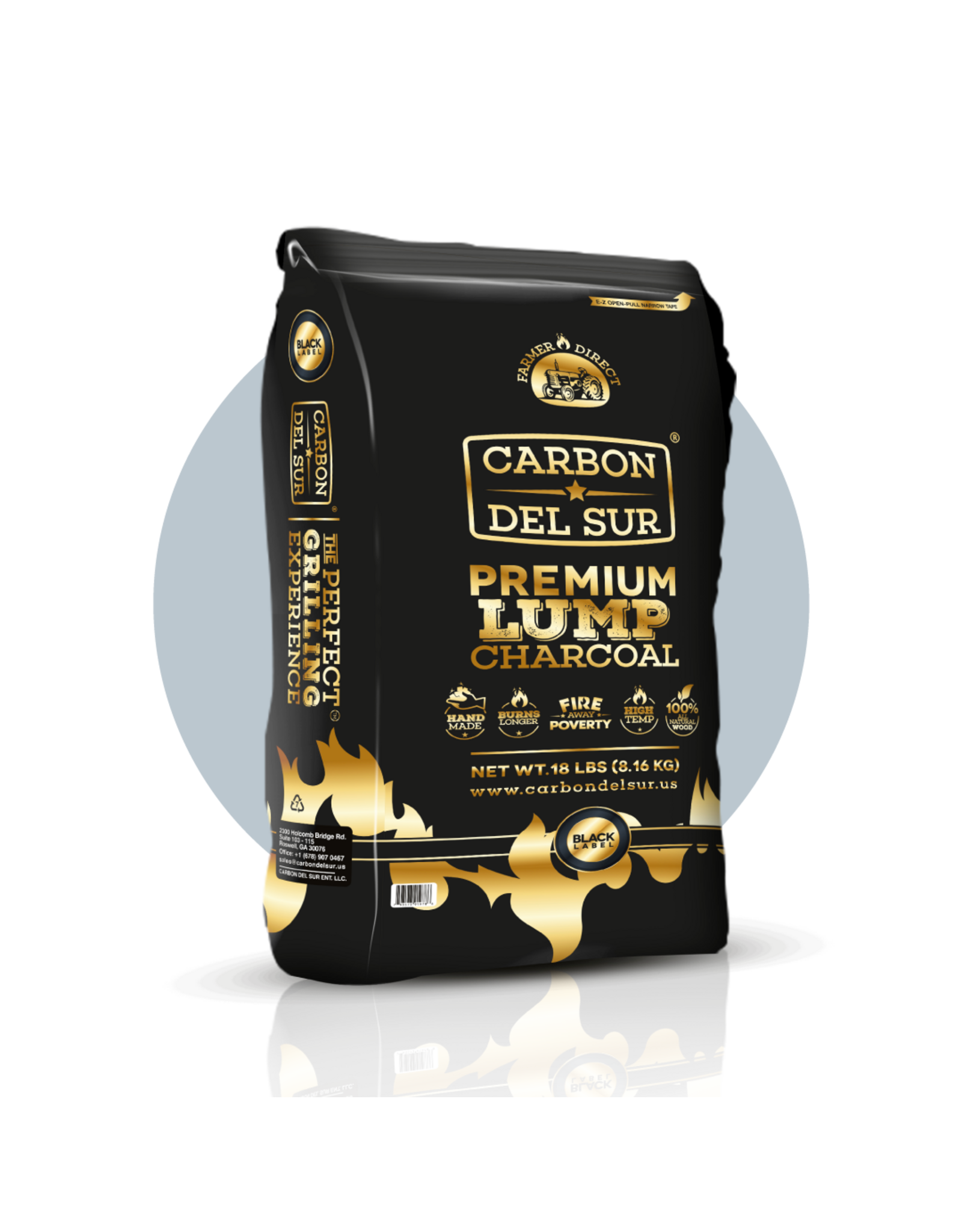 Carbon Del Sur Carbon Del Sur Lump Charcoal 18lb