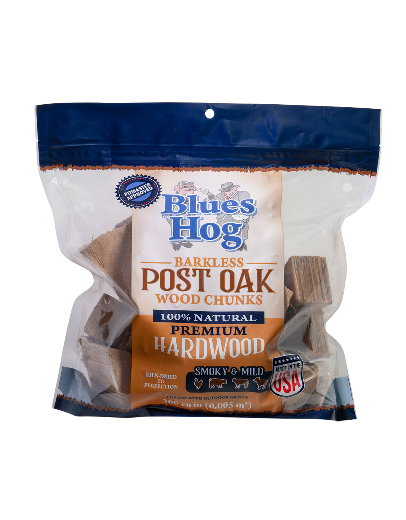 Blues Hog Blues Hog Barkless Post Oak Wood Chunks
