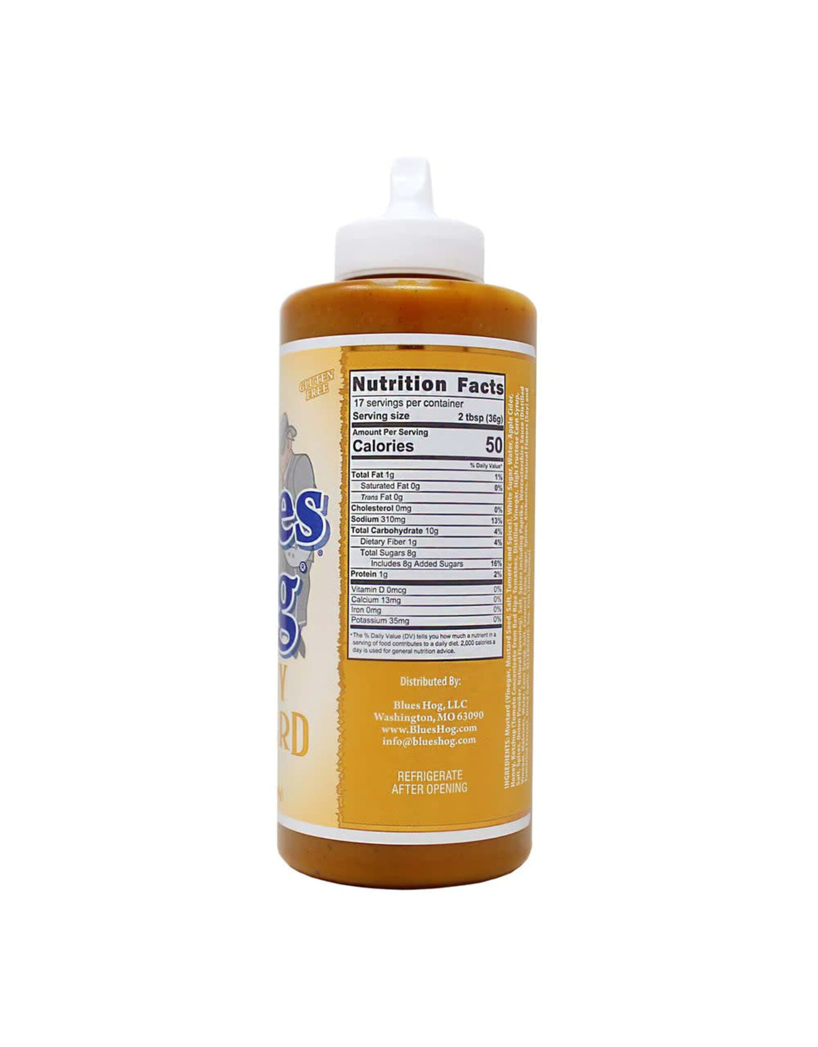 Blues Hog Blues Hog Honey Mustard BBQ Sauce Squeeze Bottle 21 oz. - 70310