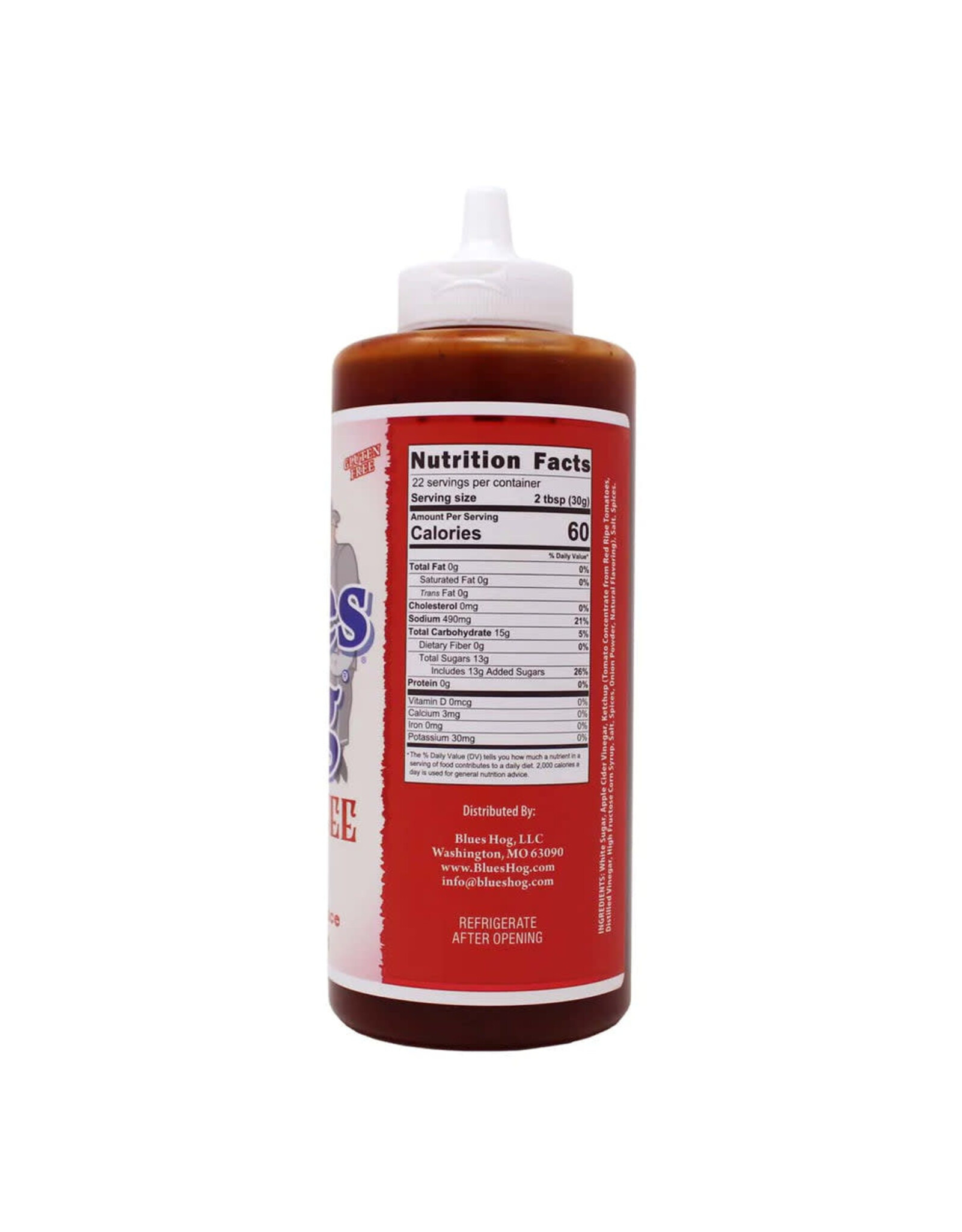Blues Hog Blues Hog Tennessee Red BBQ Sauce Squeeze Bottle 23 oz. - 70210