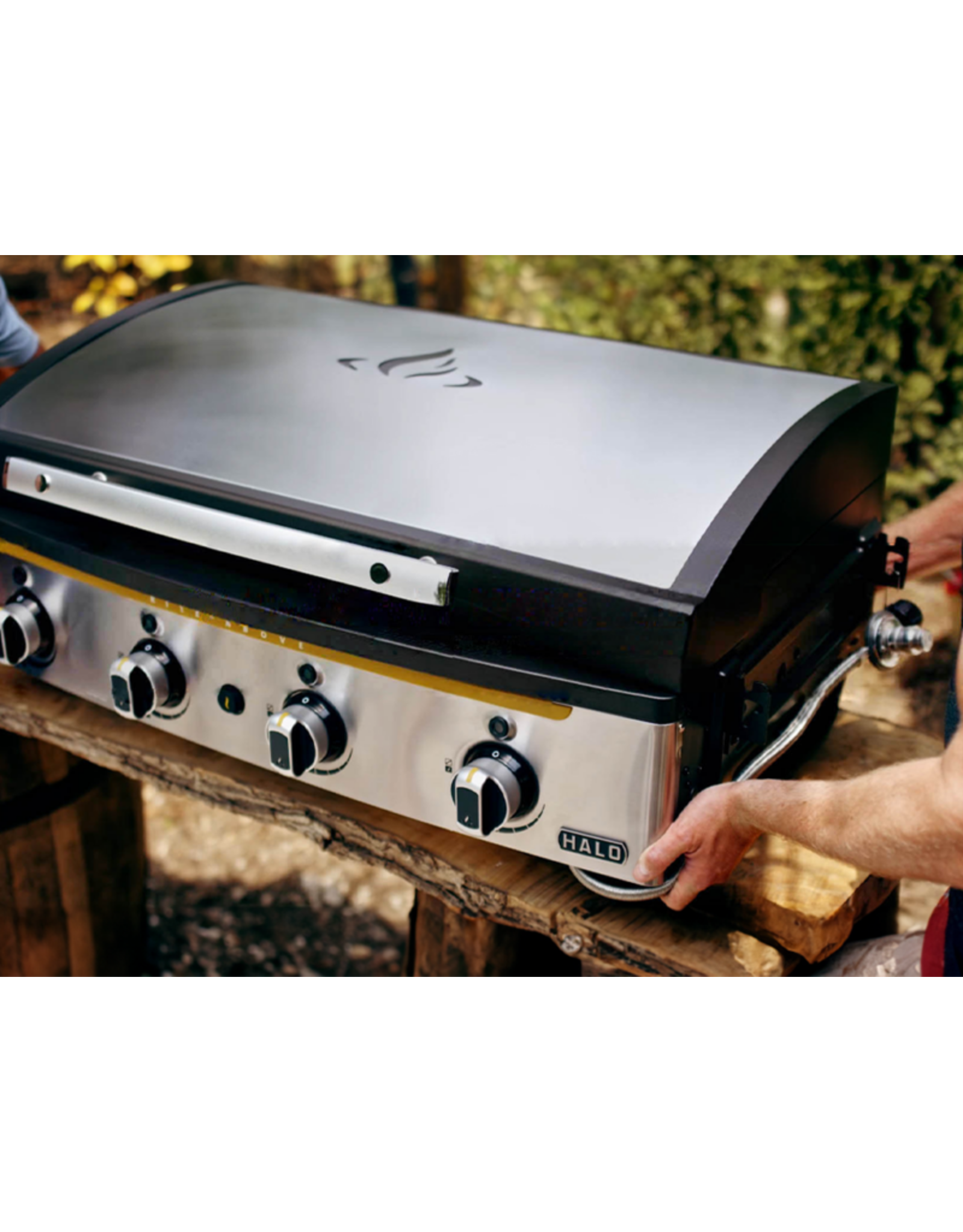 Halo Products Group Halo Elite4B Outdoor Griddle 4-Burner 8 Zone - HZ-1001-XNA