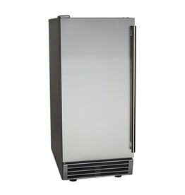 Renaissance Cooking Systems Renaissance Ice Maker - Stainless - 26 lb Capacity - 44 lb Production - UL Rated - Reversible Door - REFR3