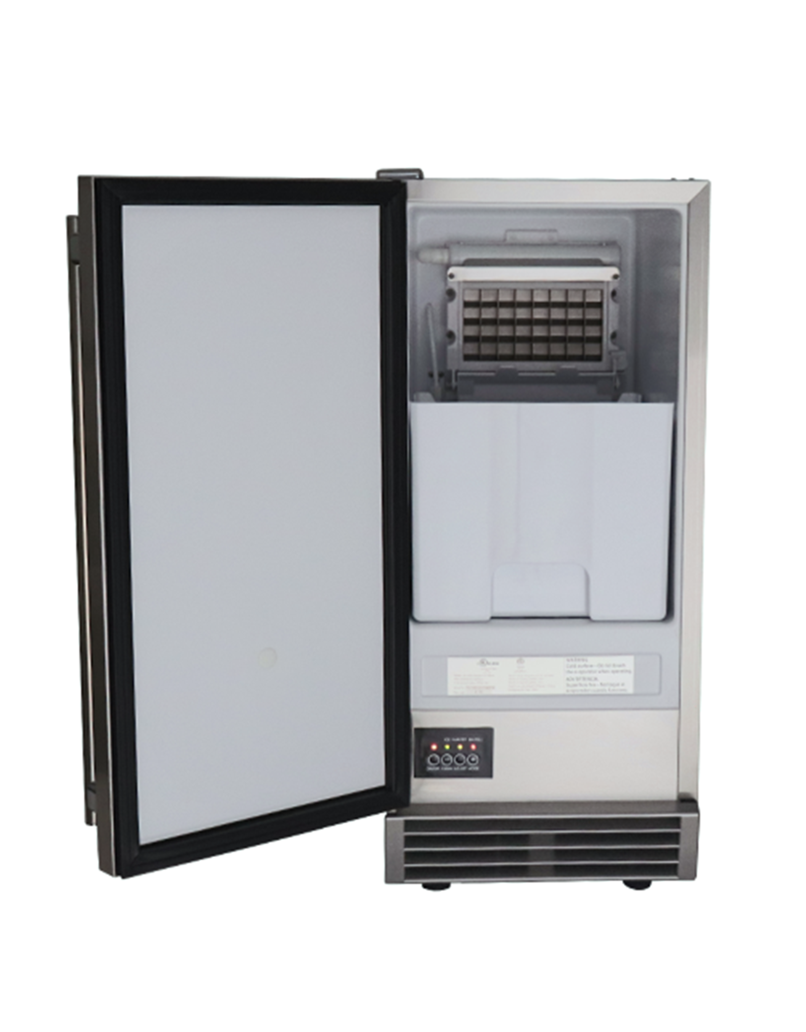Renaissance Cooking Systems Renaissance Ice Maker - Stainless - 26 lb Capacity - 44 lb Production - UL Rated - Reversible Door - REFR3
