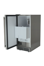 Renaissance Cooking Systems Renaissance Ice Maker - Stainless - 26 lb Capacity - 44 lb Production - UL Rated - Reversible Door - REFR3