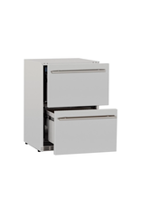 Renaissance Cooking Systems Renaissance Two Drawer Refrigerator - Stainless - 5.3 Cu. Ft. - UL Rated - REFR4