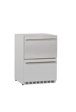 Renaissance Cooking Systems Renaissance Two Drawer Refrigerator - Stainless - 5.3 Cu. Ft. - UL Rated - REFR4