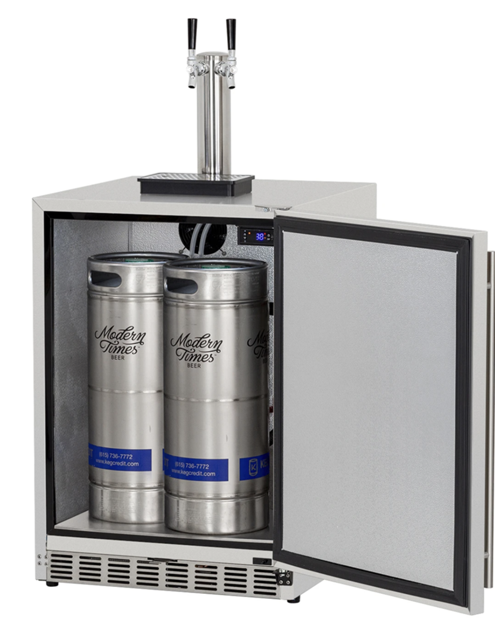 Renaissance Cooking Systems The Double Tap Outdoor Kegerator - REFR6