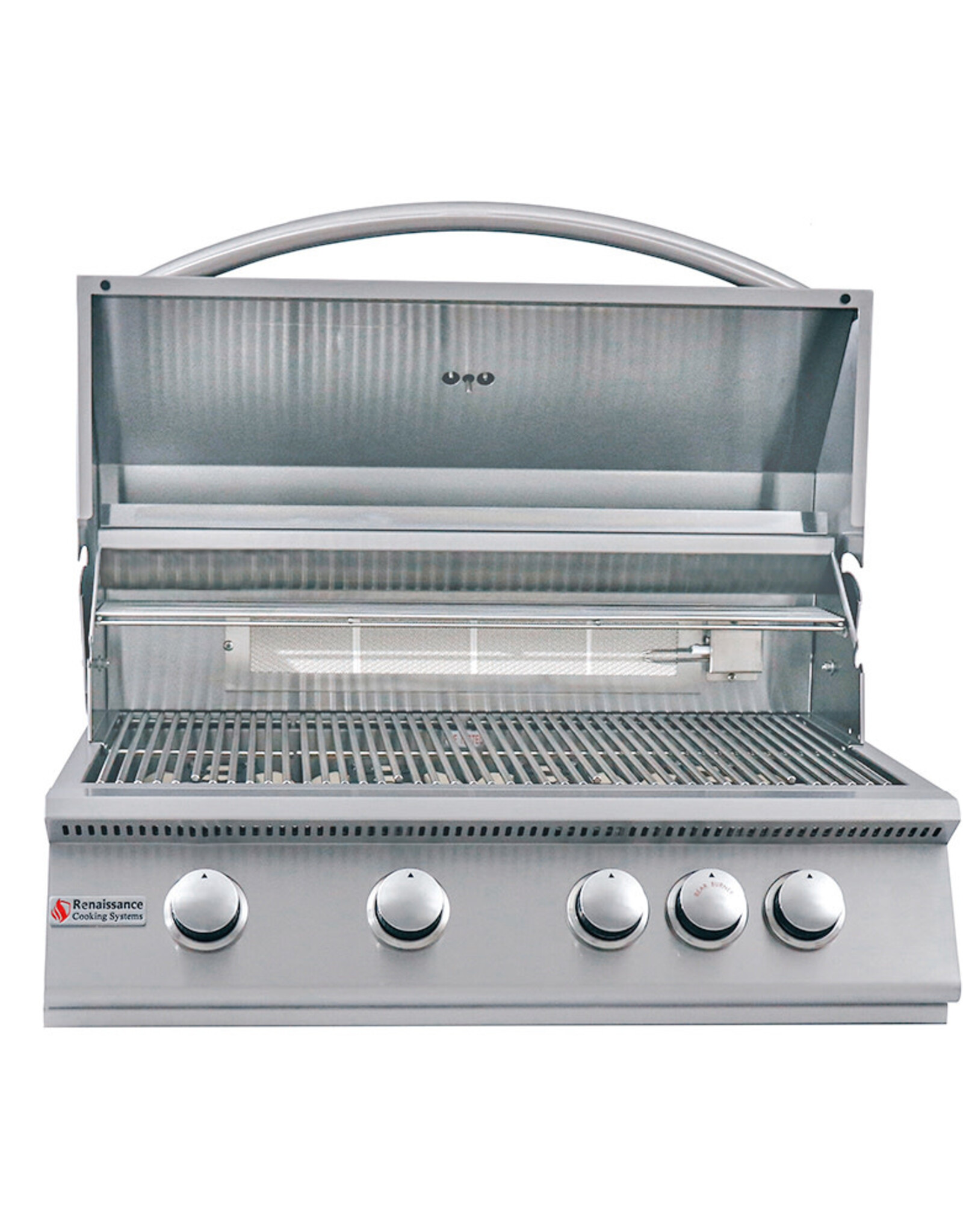 Renaissance Cooking Systems Renaissance Cooking Systems 32" Premier Drop-In Grill W / Rear Burner - Natural Gas - RJC32A