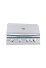 Renaissance Cooking Systems Renaissance 32" Premier Grill W/ Rear Burner & Blue LEDs - RJC32AL